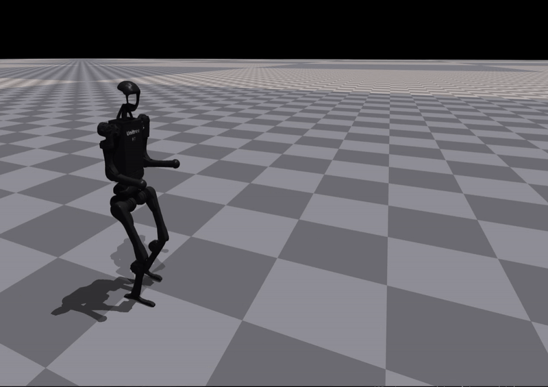 Partially successful kick skill with balance loss