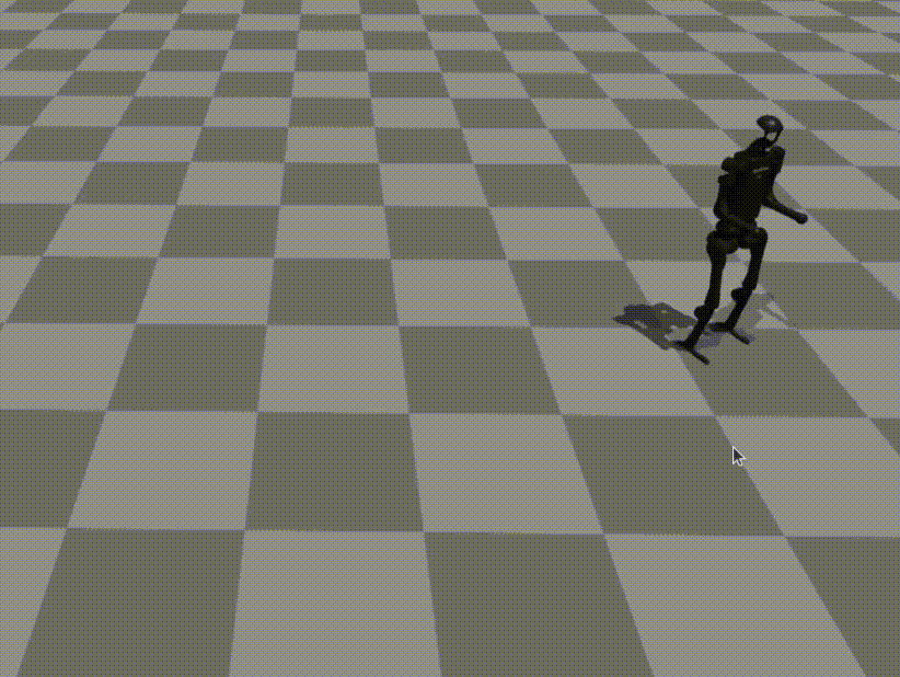 Successfully learned side-step skill